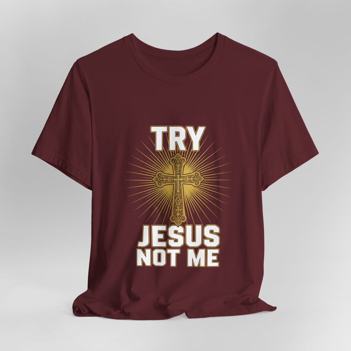 Jesus Not Me T-Shirt — Christian Cross Faith Tee