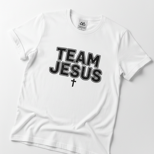 Team Jesus T-Shirt Mockup